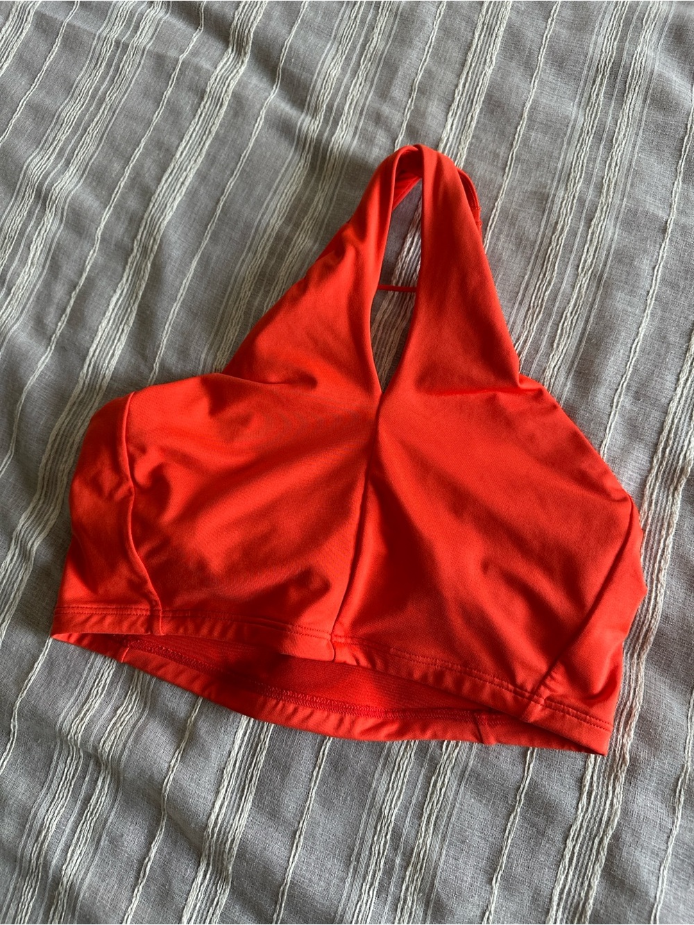 ATHLETA Crossed Bikini Top Fiery Red | XS